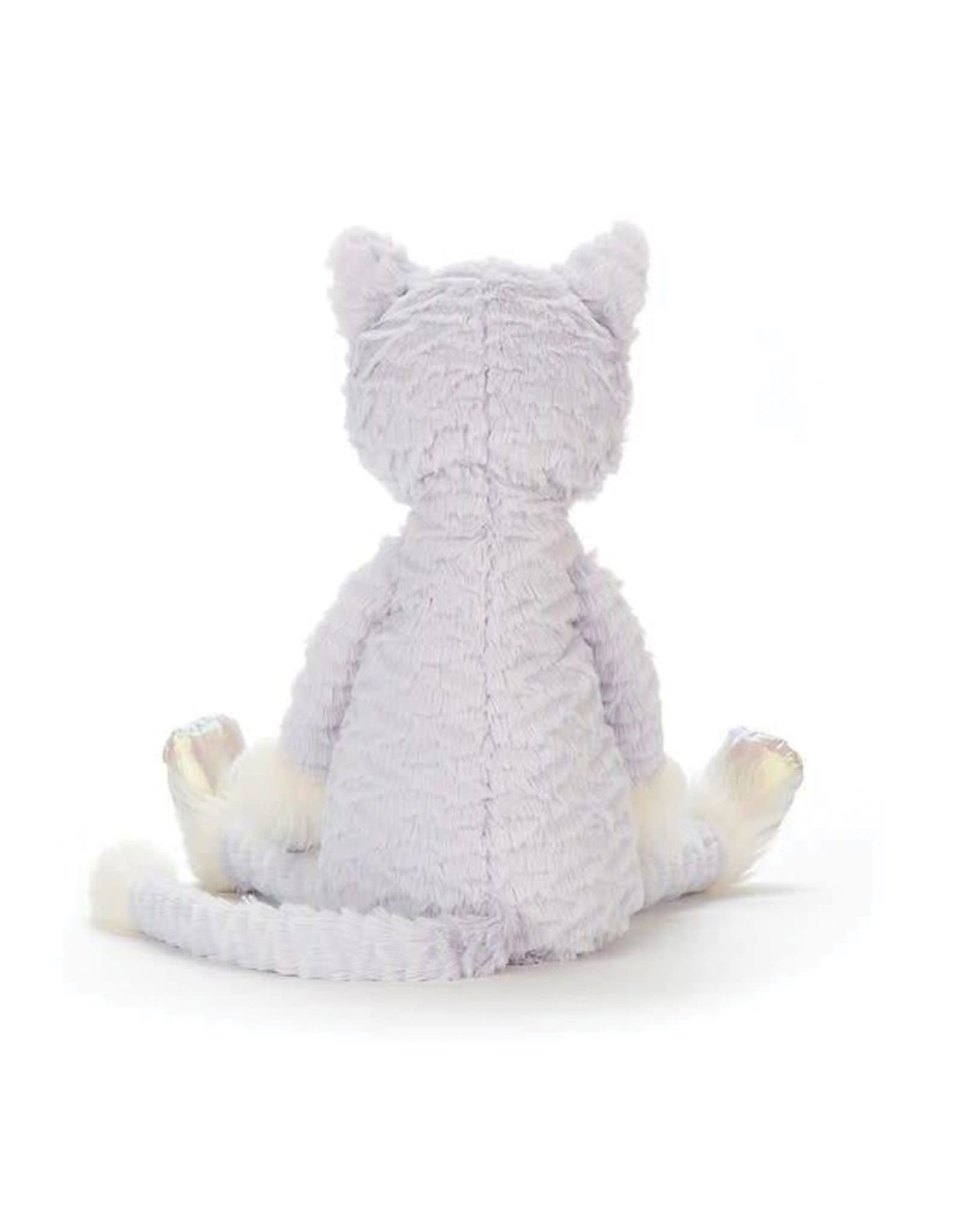 Peluche Chaton Mauve Pale Veille Sur Toi