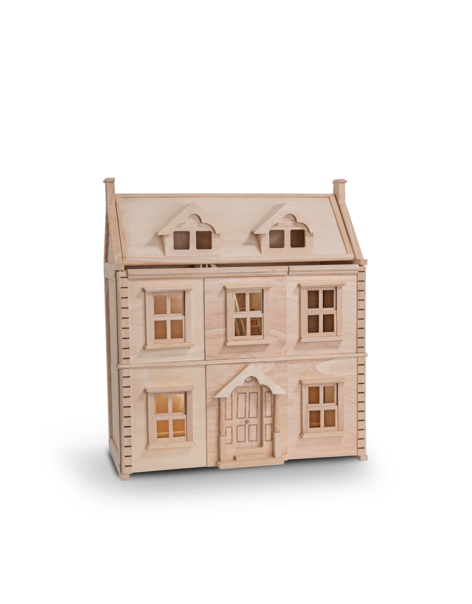 wooden victorian dollhouse
