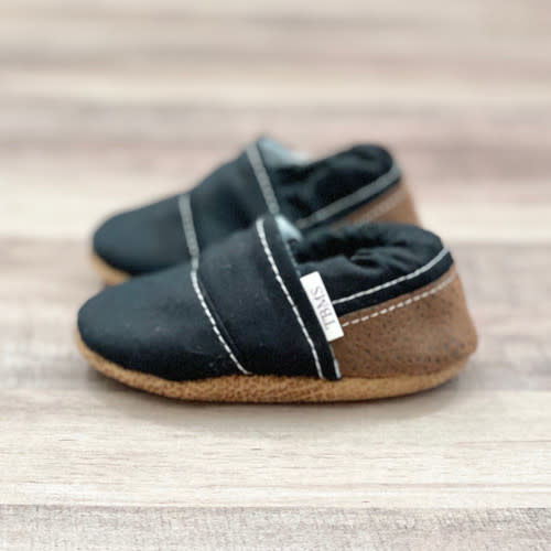 Brown Angled Moccasins - Veille sur toi
