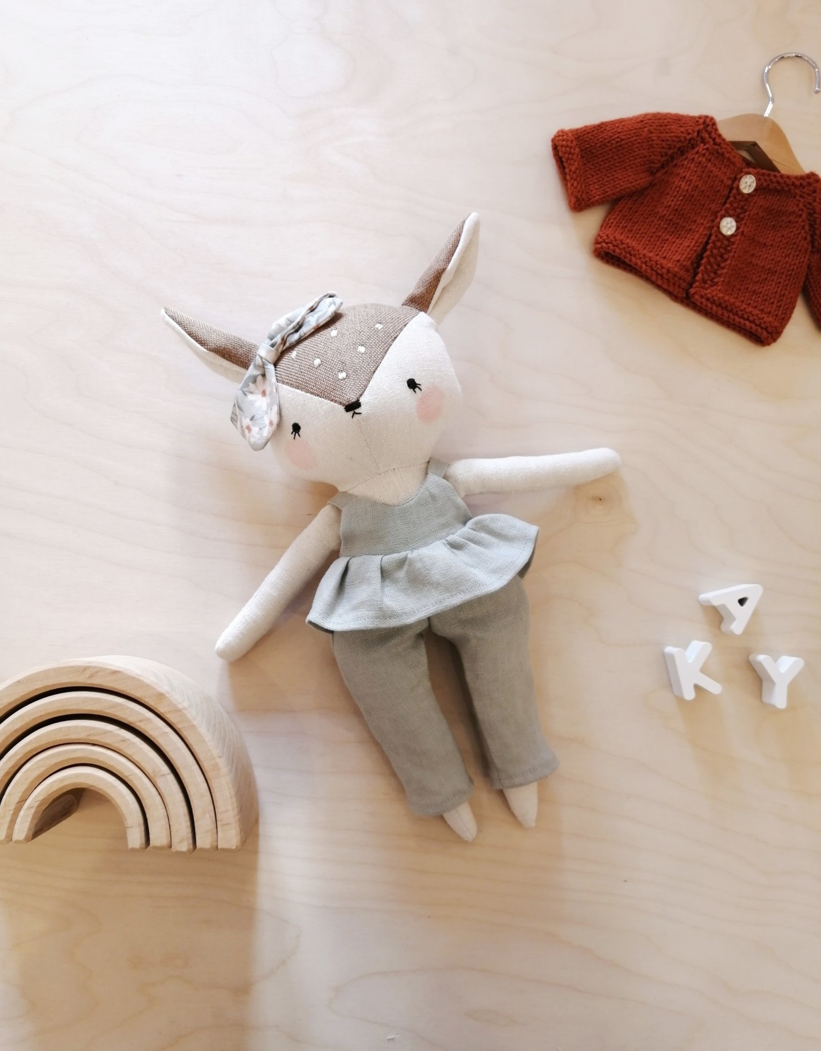 Peluche biche Clearance