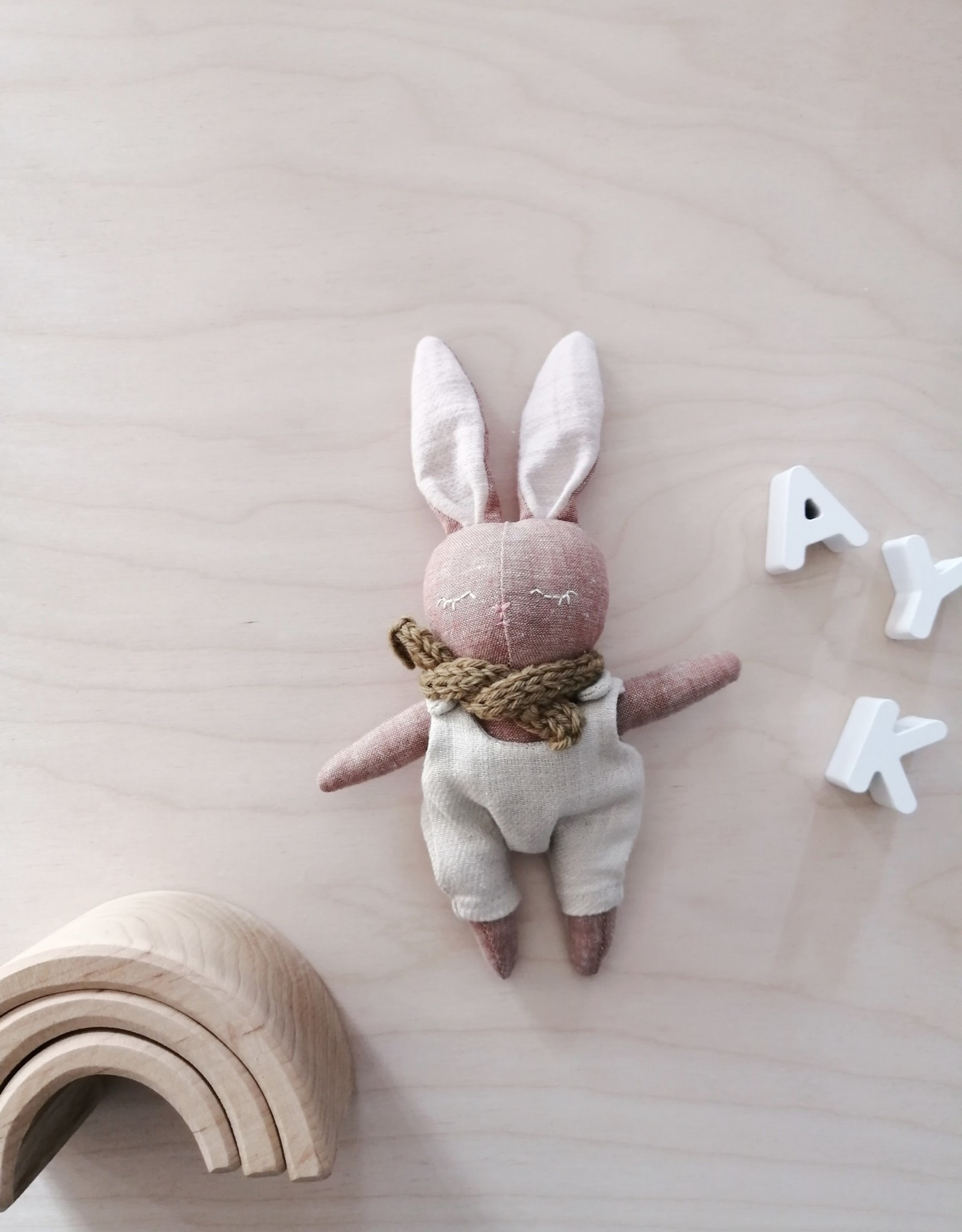 mini plush bunny