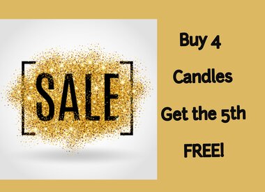 Sale ● Buy 4 Get the 5th Free!