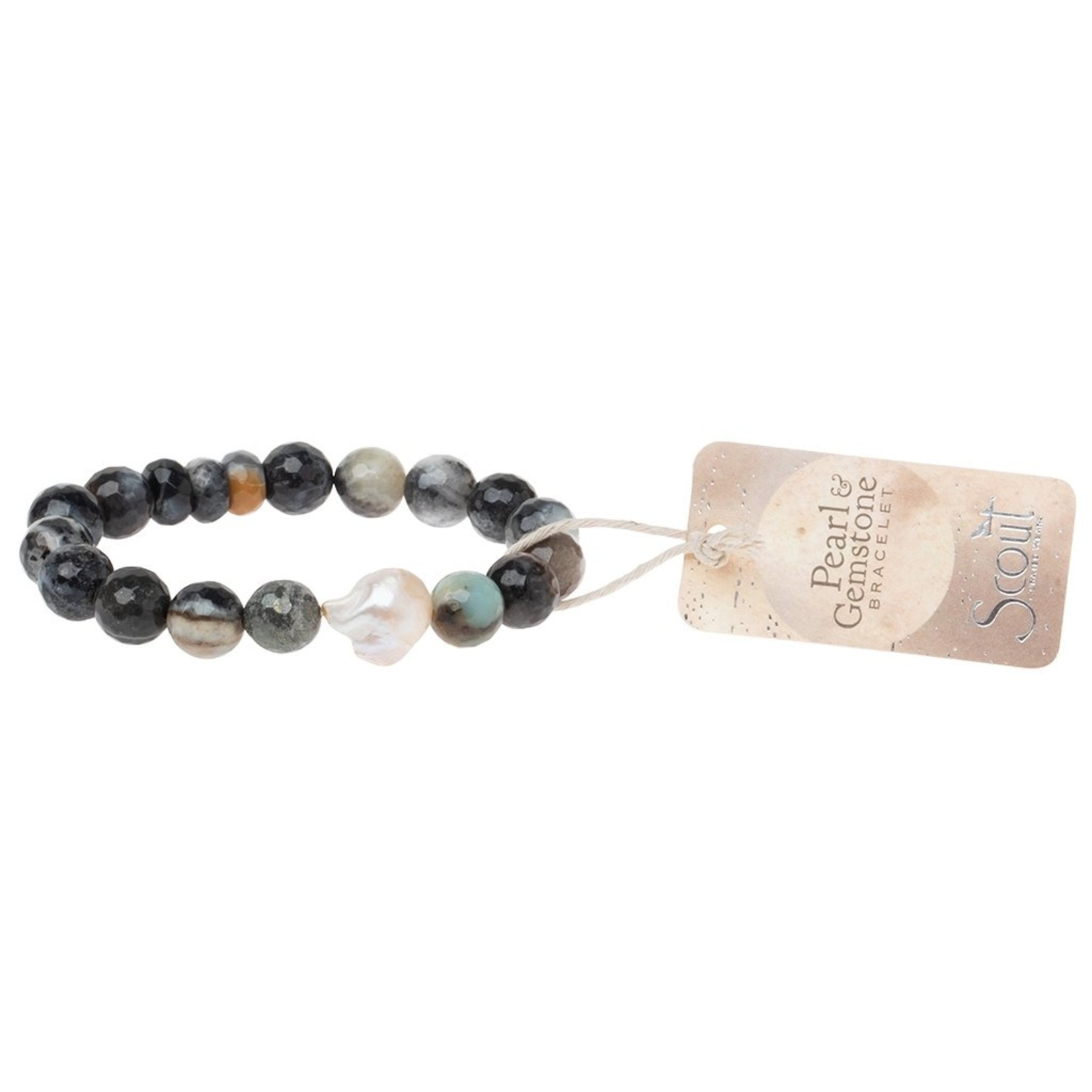 Scout Curated Wears Scout Curated Wears - Pearl & Gemstone Bracelet