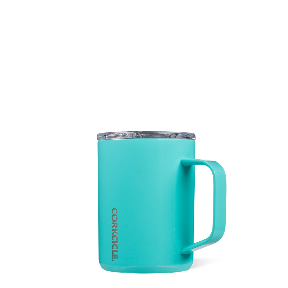 Corkcicle 16oz Mug Turquoise Be Charmed Gifts Medfield, MA