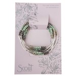 Scout Curated Wears Scout Curated Wears - Scout Wrap Iced Mint Combo/Silver