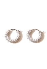 f.y.b. f.y.b. - Earrings Geni Cz Hoops Silver
