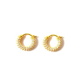 f.y.b. f.y.b. - Earrings Geni Cz Hoops Gold