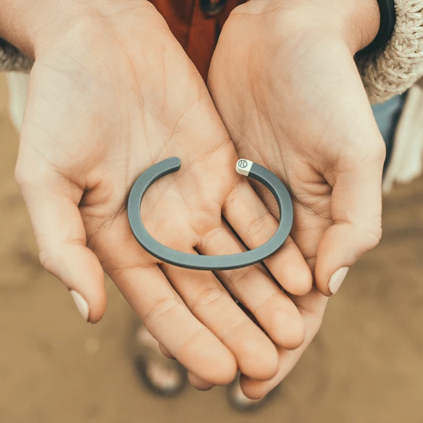 Tikos Ocean Plastic Bracelet | Black, Small | Cape Clasp