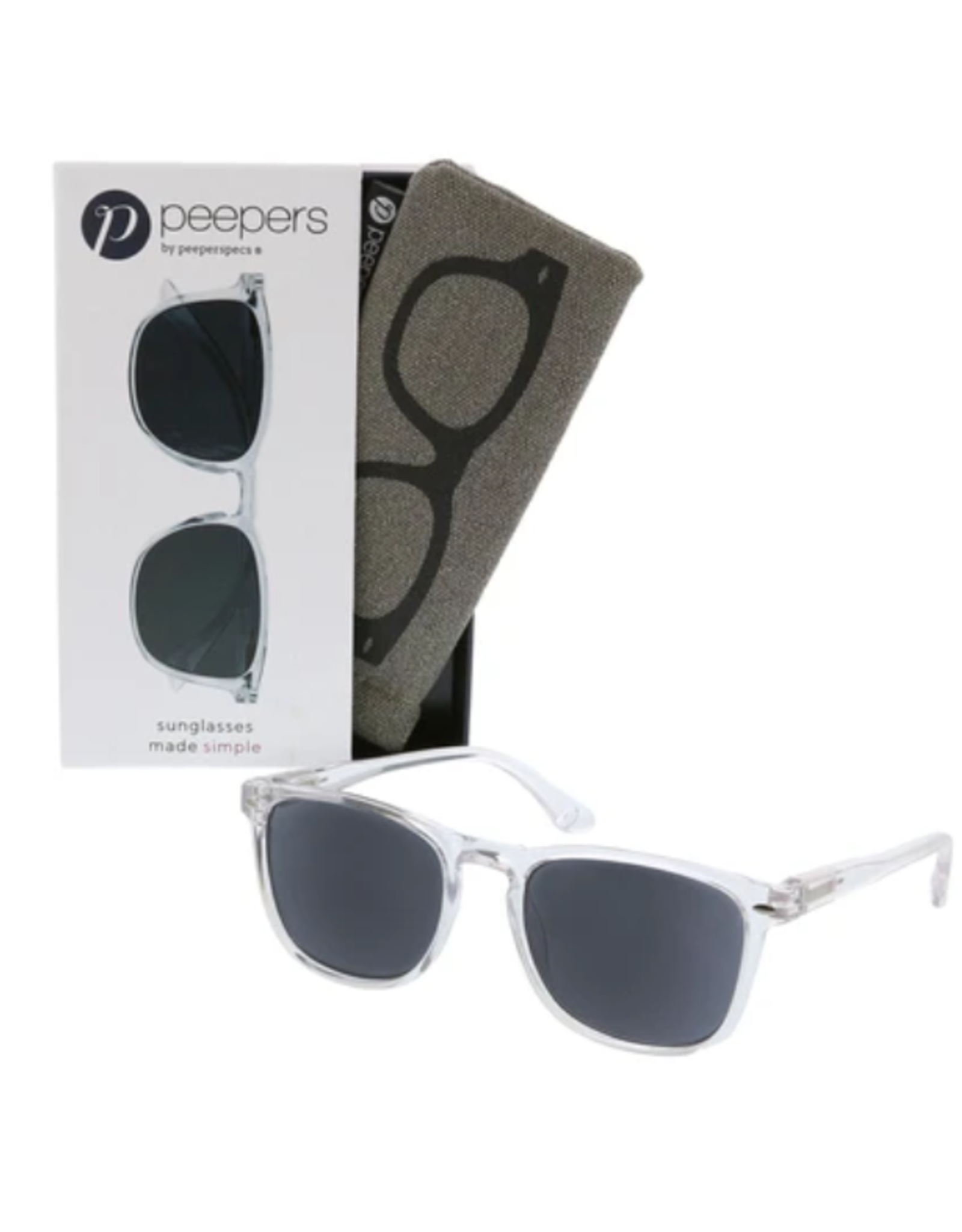Peepers Peepers - Simply Reading Sunglasses Clear
