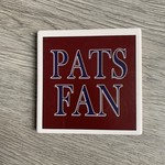 Paint the Town Paint the Town - Pats Fan Coaster