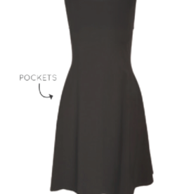 Accent - Katey Pocket Dress Black