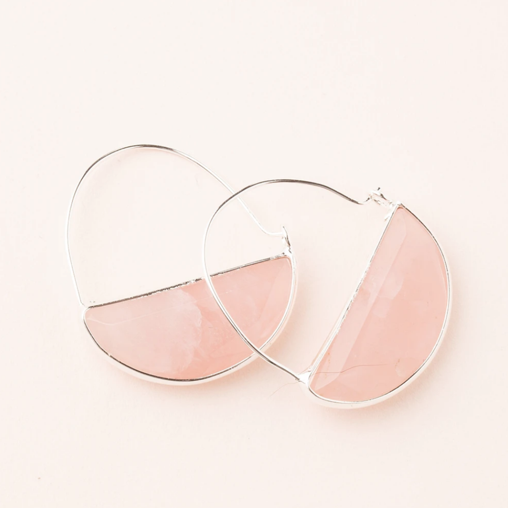 Scout Curated Wears Scout Curated Wears - Stone Prism Hoop Stone of the Heart