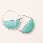 Scout Curated Wears Scout Curated Wears - Stone Prism Hoop - Stone of the Sky