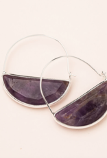 Scout Curated Wears Scout Curated Wears - Stone Prism Hoop Stone of Protection