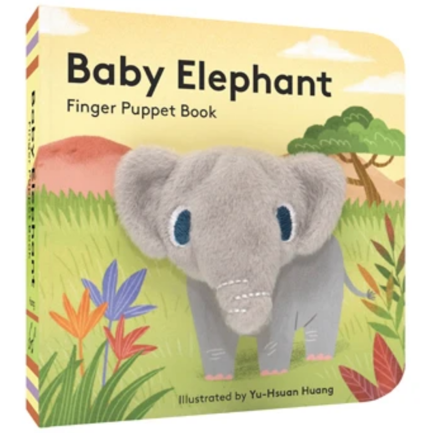Chronicle Book Group Finger Puppet Book - Baby Elephant