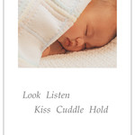 Cardthartic Cardthartic - Baby Sleeping in White Blanket New Baby Card