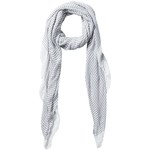 Tickled Pink - Insect Shield Scarf - Tiny Stripe Gray