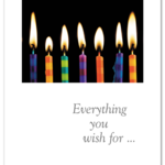 Cardthartic Cardthartic - Birthday Candles in Dark Card