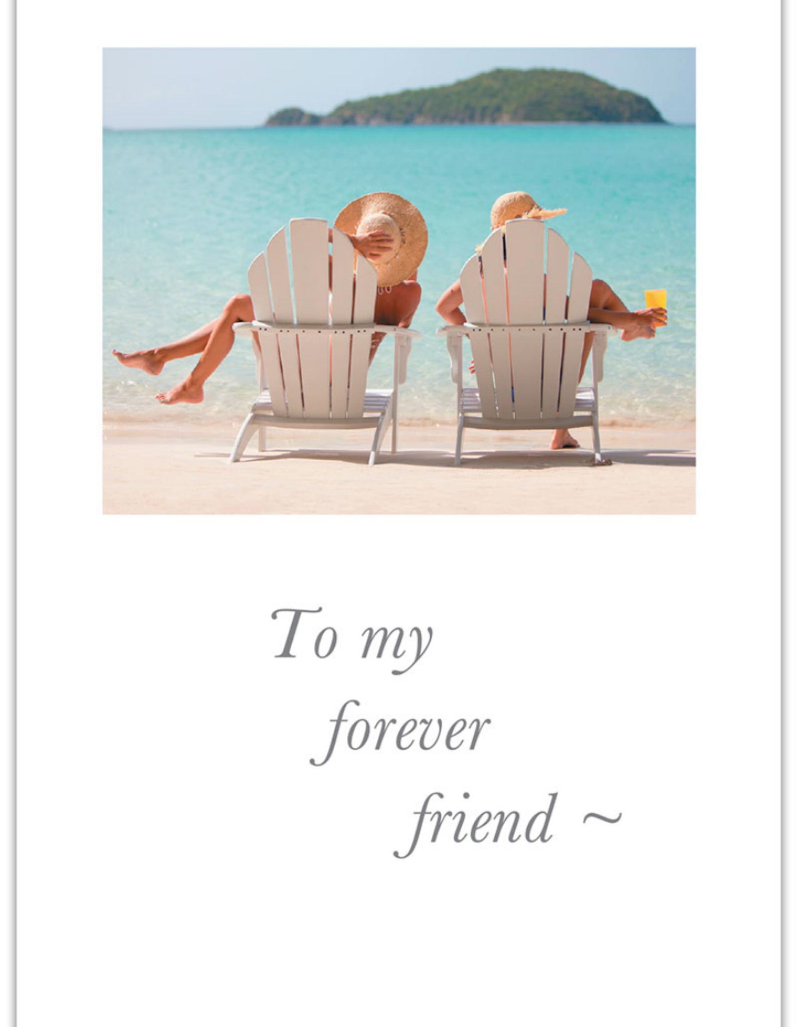 Happy Birthday Friend Images Beach Cardthartic - To My Forever Friend Birthday Card - Be Charmed Gifts |  Medfield, Ma