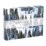 Gray Marlin - Snow Double Sided Puzzle
