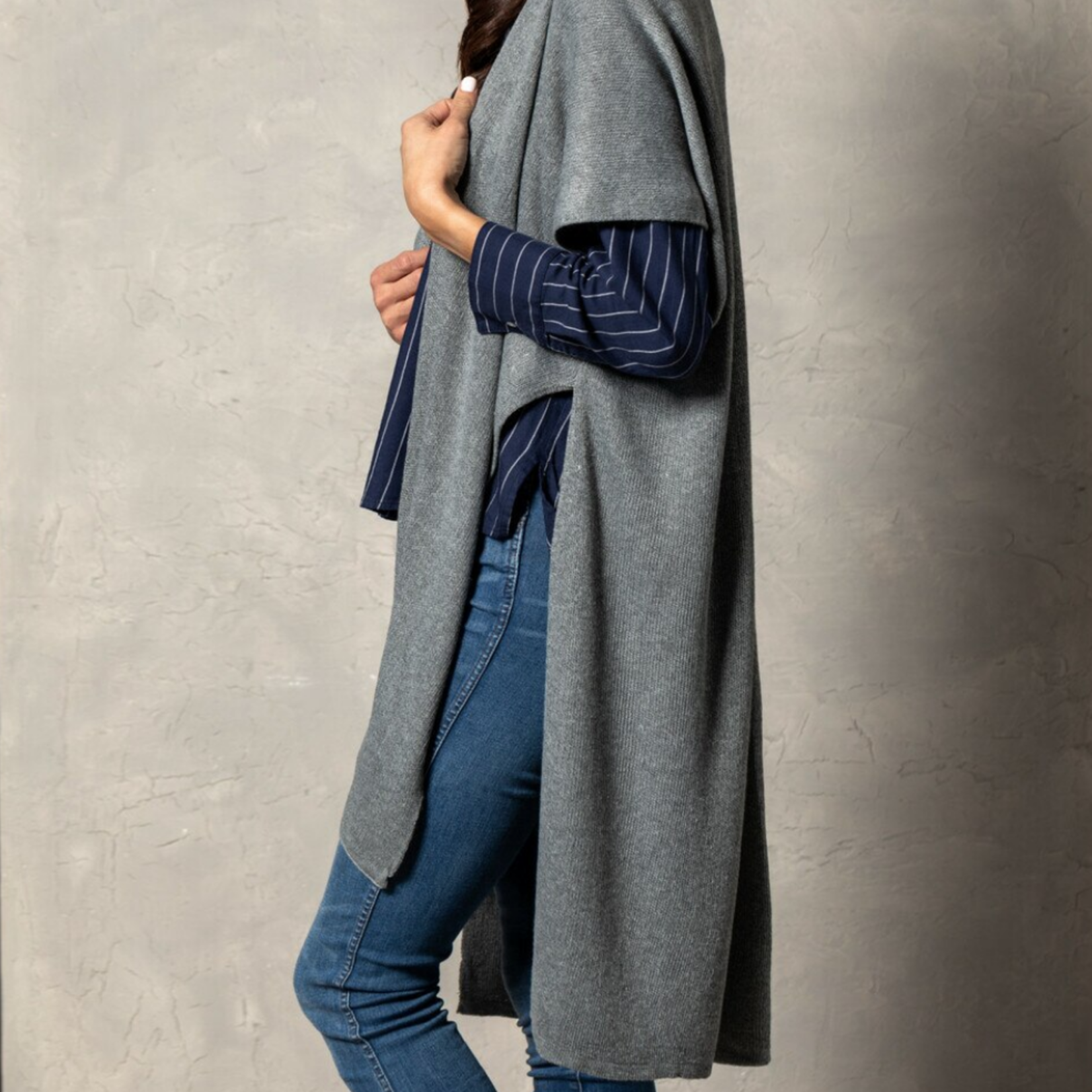 Demdaco Demdaco - Recycled Knit Duster