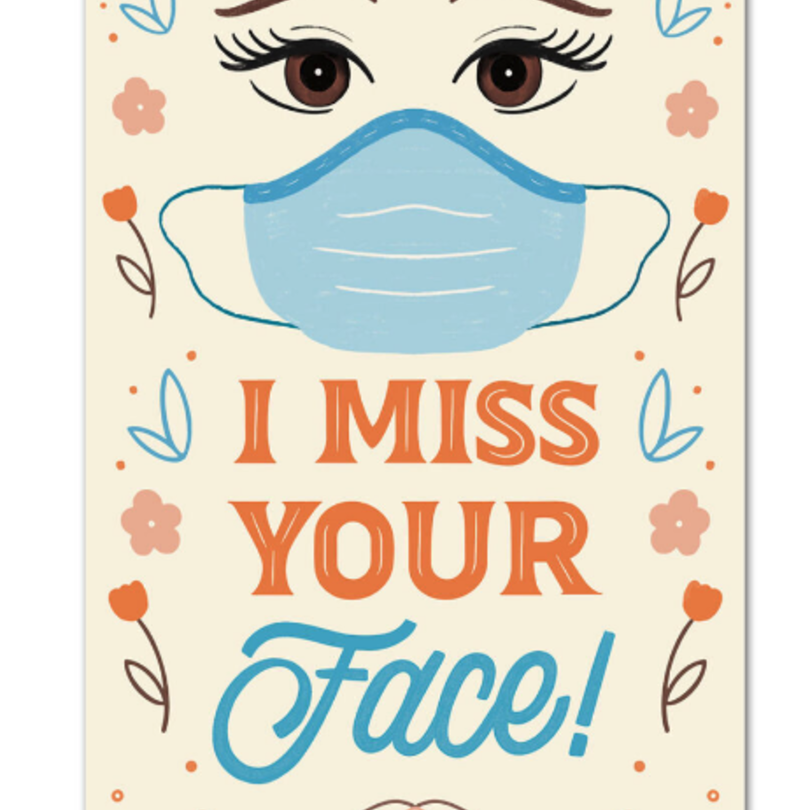 Cardthartic Cardthartic - I Miss Your Face Card