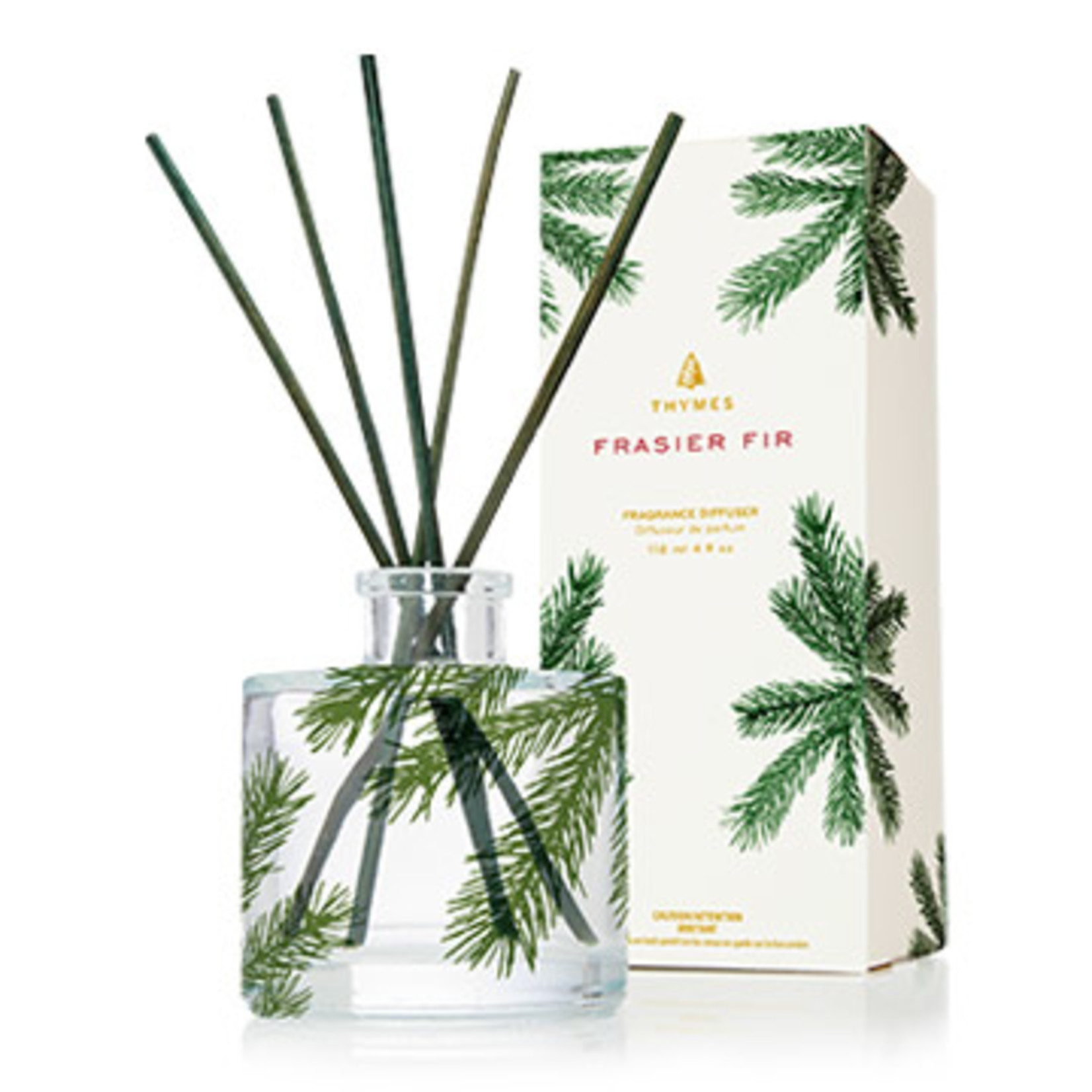 Thymes Thymes - Frasier Fir - Petite Reed Diffuser - Pine Needle