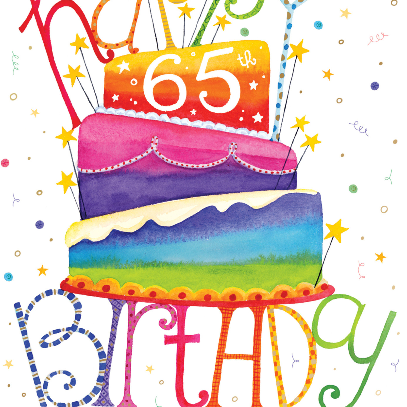 Pictura Pictura - 65th Birthday Card - 60943