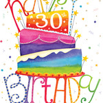 Pictura Pictura - 30th Birthday Card - 60936