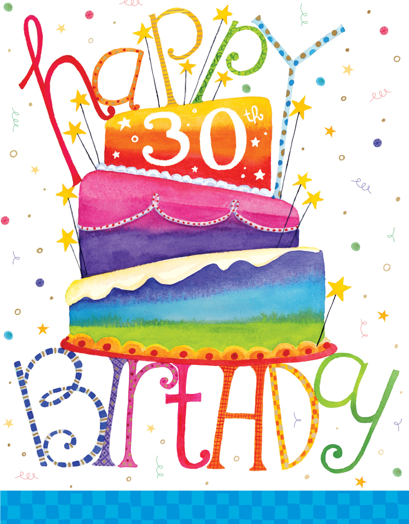 pictura 30th birthday card 60936 be charmed gifts medfield, ma pictura 30th birthday card