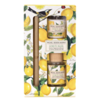 Michel Design Works Michel Design Works - Lemon Basil Home Fragrance Diffuser & Votive Candle Gift Set