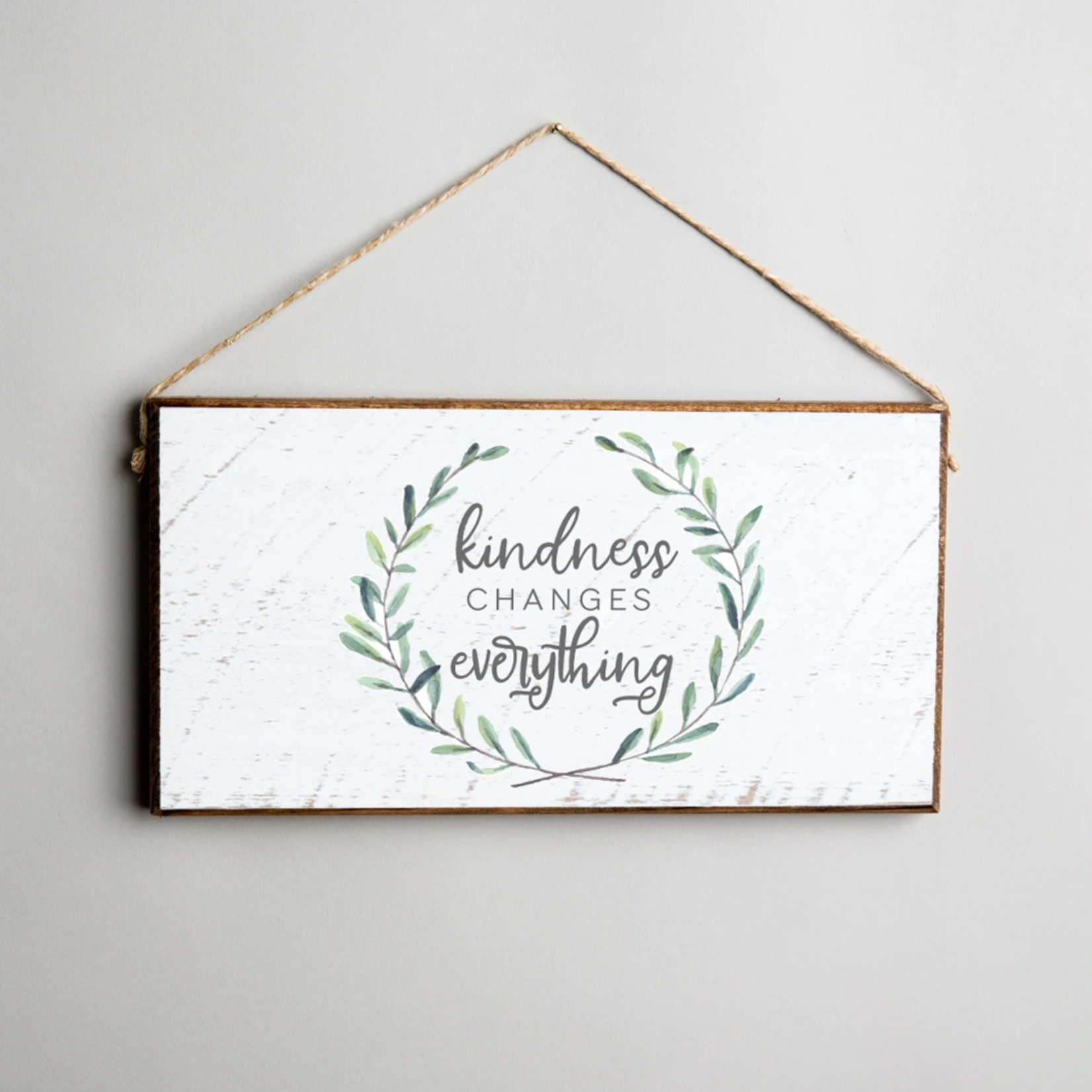 Rustic Marlin Rustic Marlin - Twine Sign - Kindness Everything
