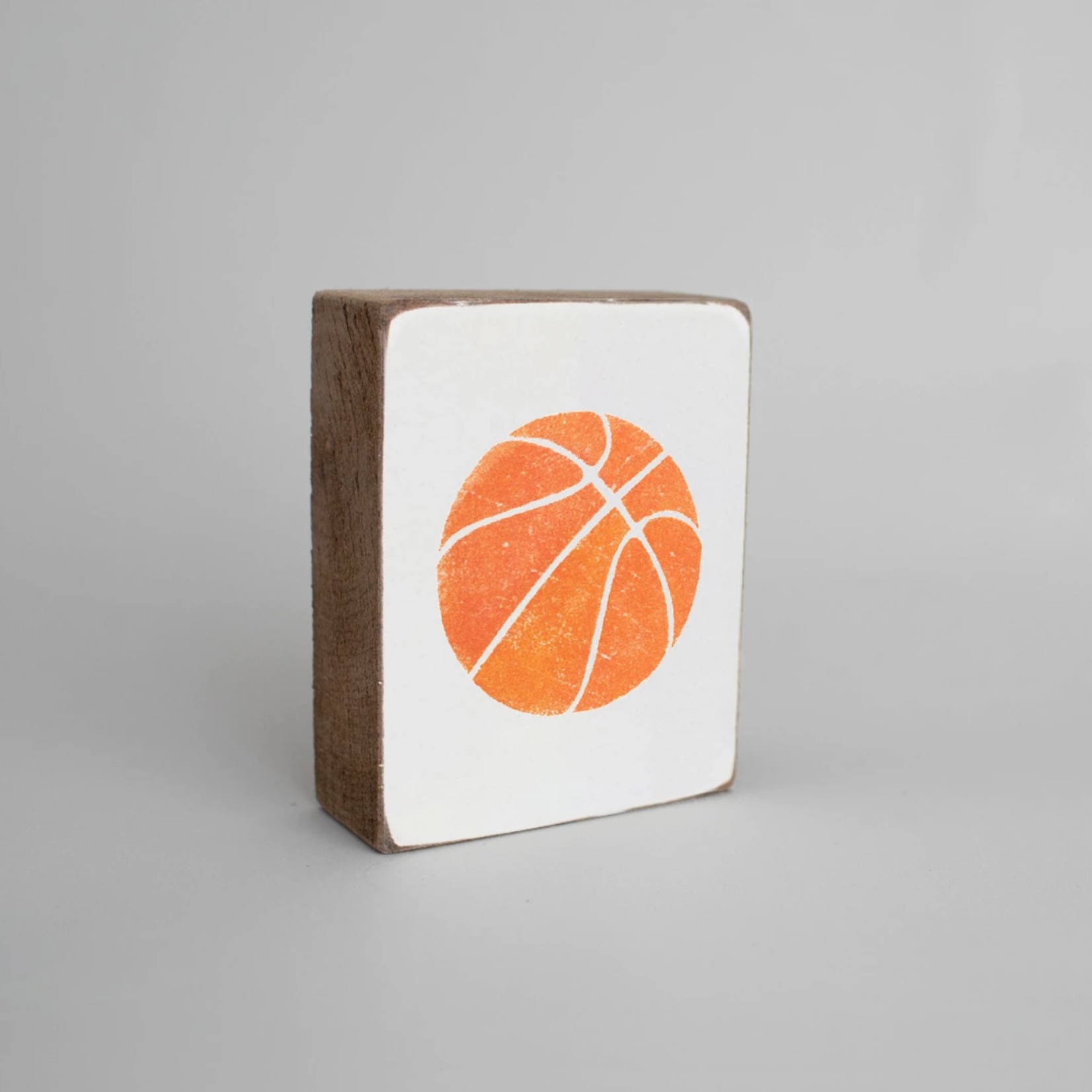 Rustic Marlin Rustic Marlin - Wood Block - Basketball