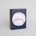 Rustic Marlin Rustic Marlin - Wood Block - Baseball