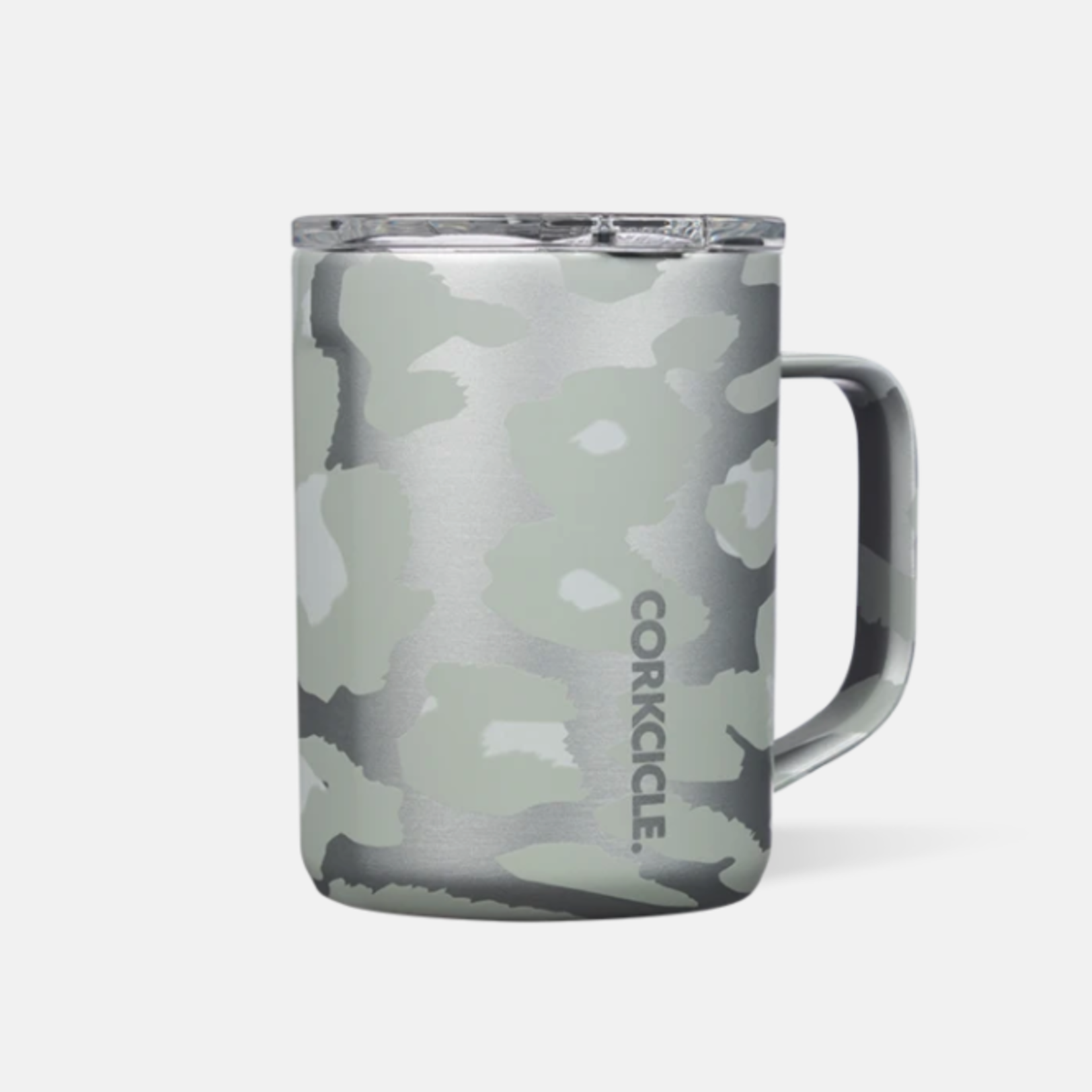 16 oz Coffee Mug in Grey Camo