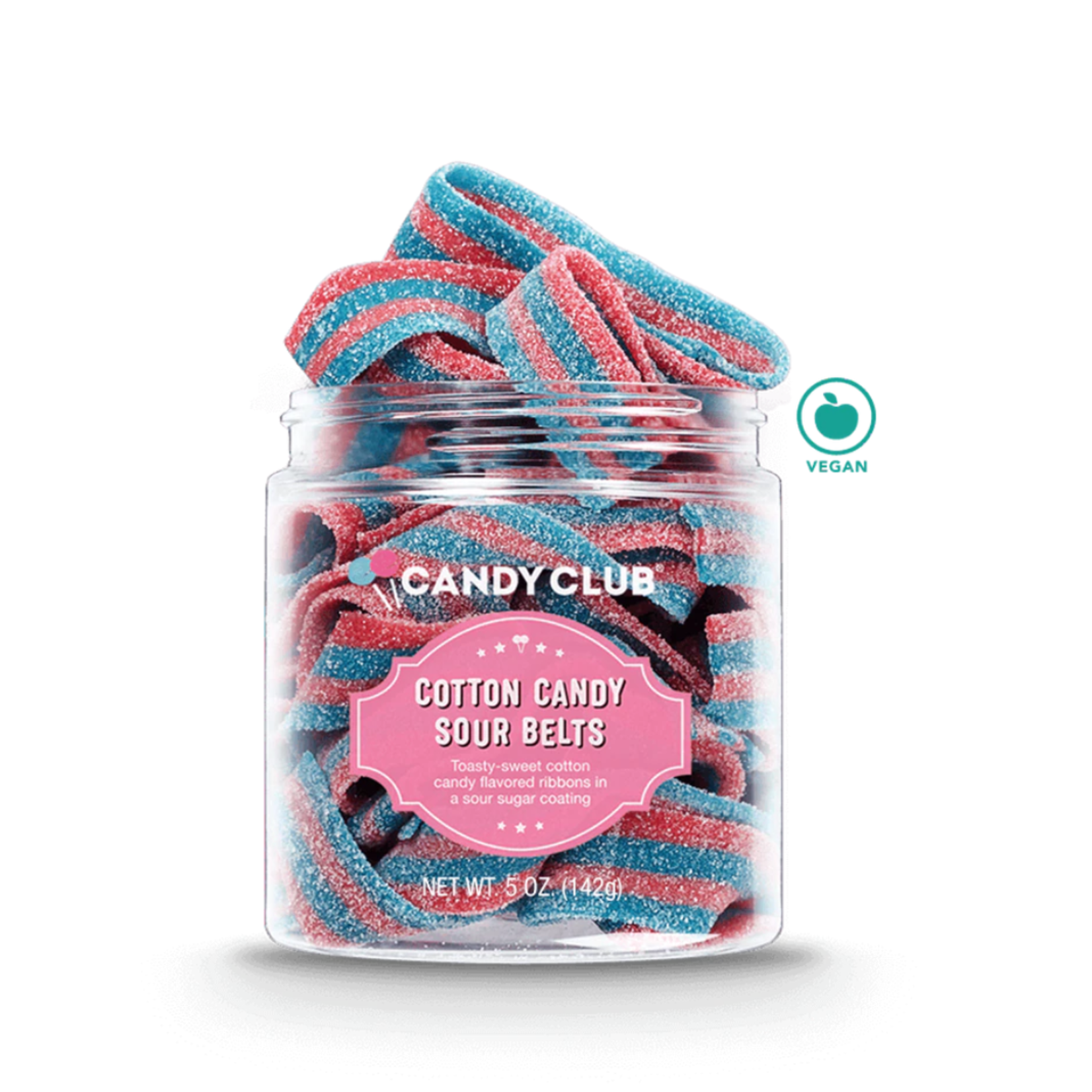 Candy Club Candy Club - Cotton Candy Sour Belts