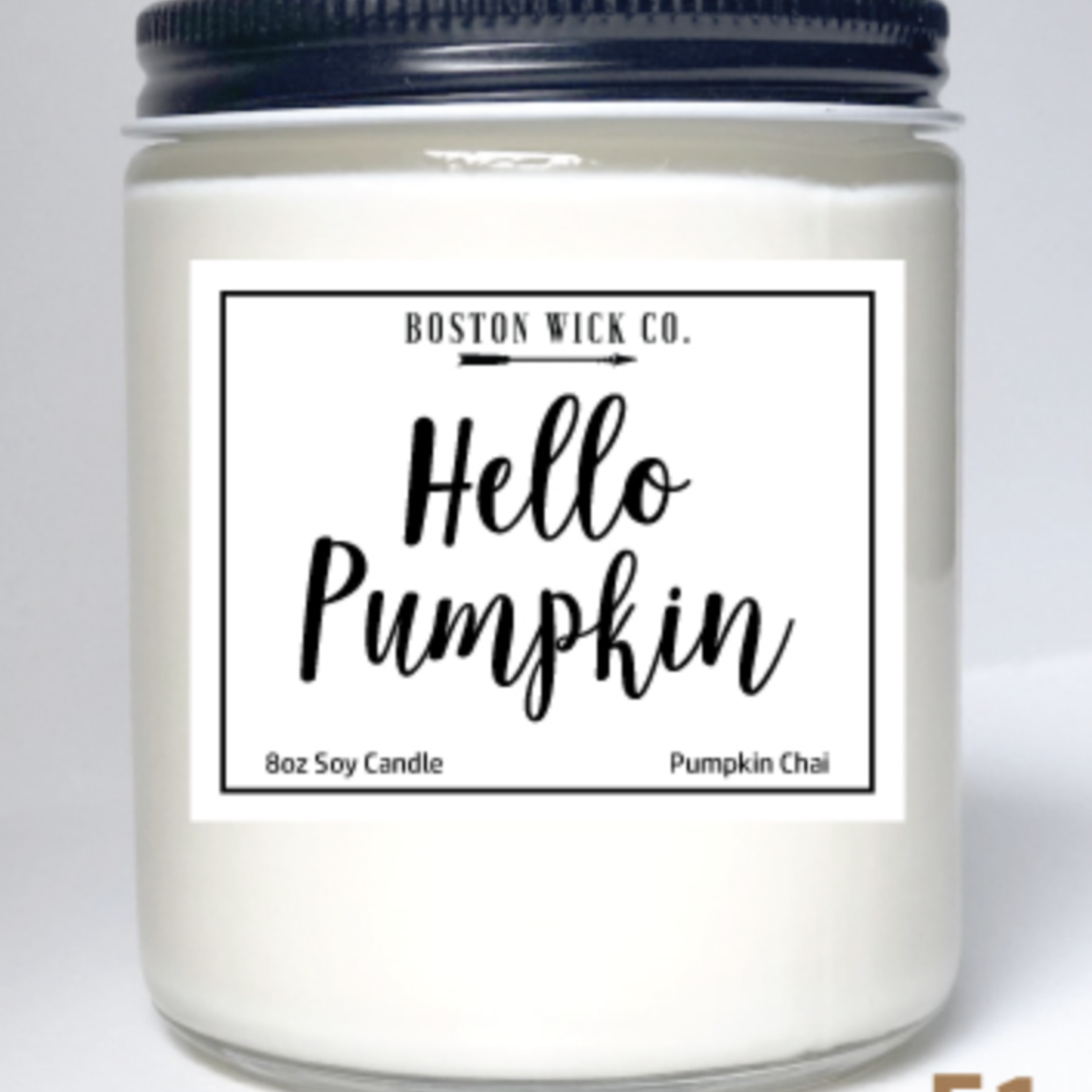 Boston Wick Boston Wick Company - Hello Pumpkin Candle