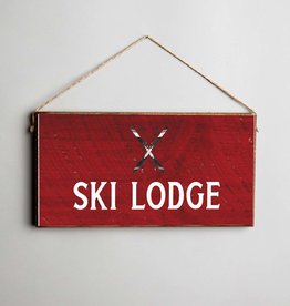 Rustic Marlin Rustic Marlin - Mini Plank Ski Lodge