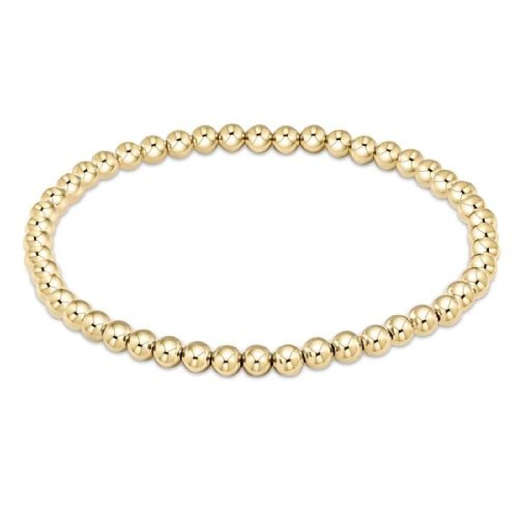 enewton Enewton - Classic Gold 4mm Bead Bracelet