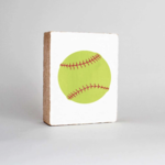 Rustic Marlin Rustic Marlin - Wood Block - Softball