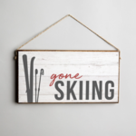 Rustic Marlin Rustic Marlin - Gone Skiing - Mini Plank