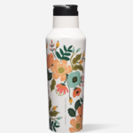 Corkcicle Corkcicle - Sport Canteen - 20oz Rifle Paper - Gloss Cream Lively Floral