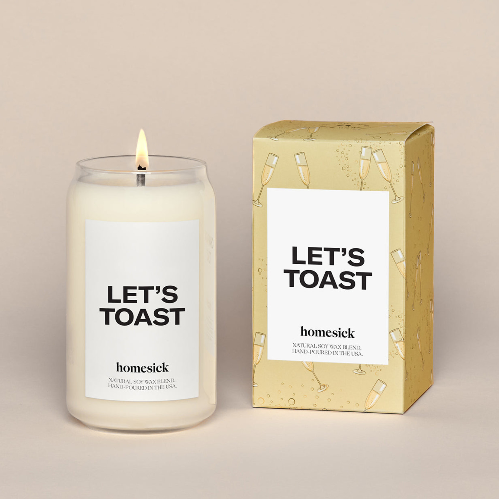 Homesick Candles - Lets Toast