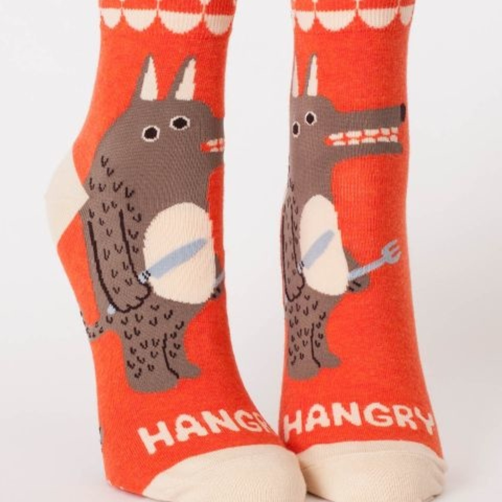 Blue Q Blue Q - Ankle Socks - Hangry