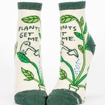 Blue Q Blue Q - Ankle Socks - Plants Get Me