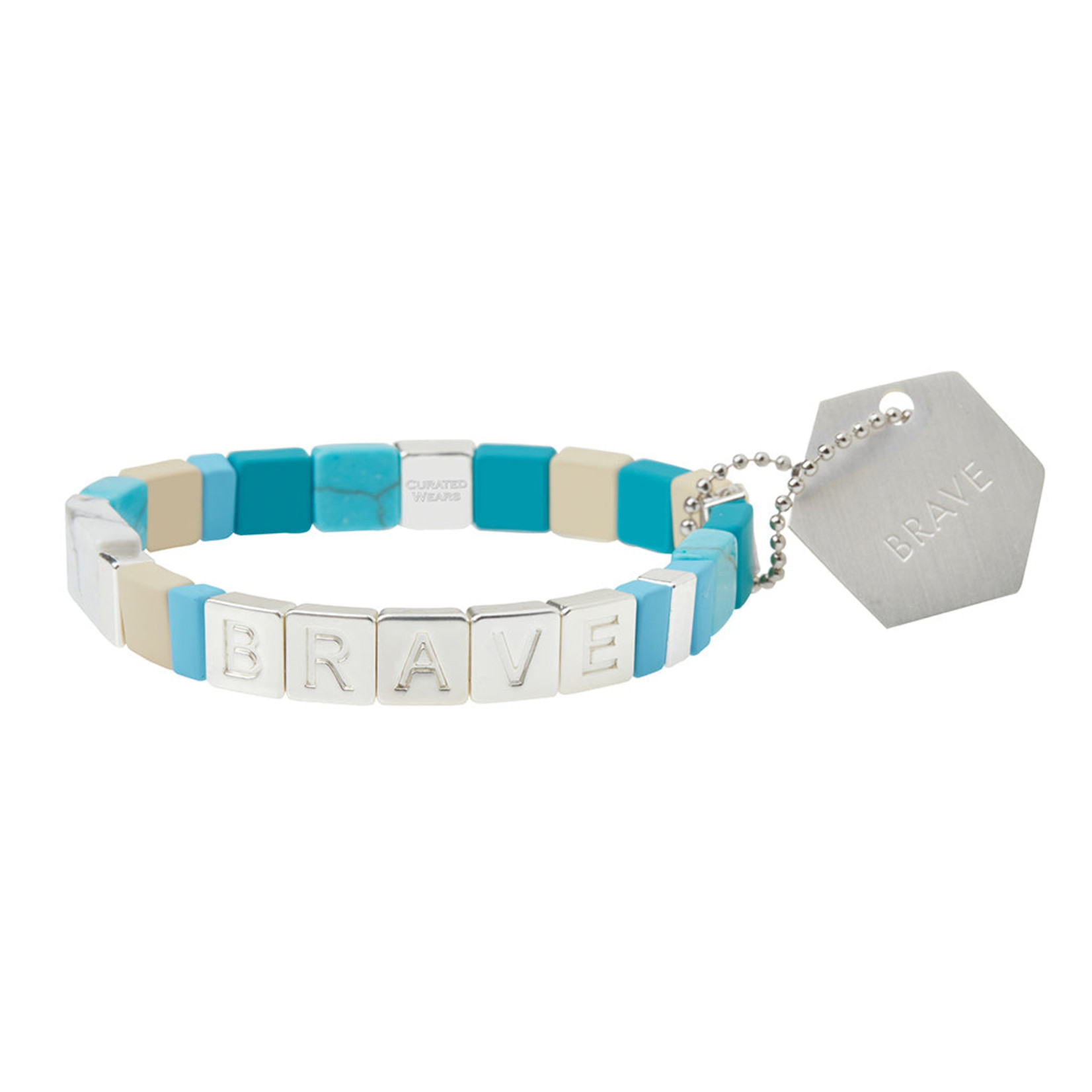 Scout Curated Wears Scout Curated Wears - Empower - Brave - Silver