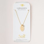 Scout Curated Wears Scout Curated Wears - Charm Necklace - Labradorite/Gold
