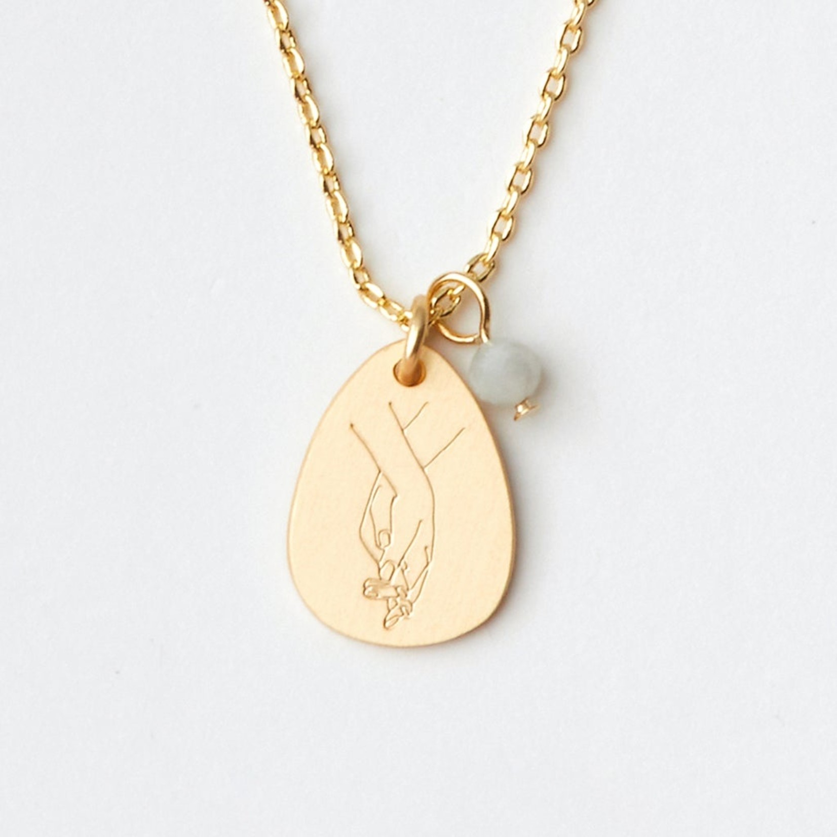Scout Curated Wears Scout Curated Wears - Charm Necklace Amazonite Gold