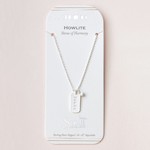 Scout Curated Wears Scout Curated Wears - Charm Necklace Howlite Silver