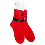 Worlds Softest Socks Worlds Softest Socks - Cozy Crew - OS Santa